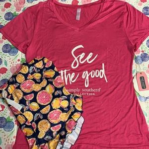 NWT Simply Southern Lounge Set